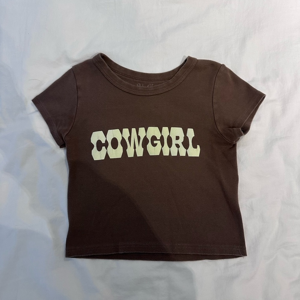 Pacsun COWGIRL baby-tee